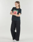 T-shirt Roxy OCEANREGULAR POSTER Nero T-shirt maniche corte Donna - 3