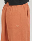Pantaloni morbidi / Pantaloni alla zuava Roxy LEKEITIO BREAK MID PANT Arancio Pantaloni morbidi / Pantaloni alla zuava Donna - 5
