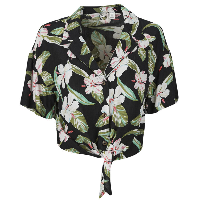 Camicetta  Roxy  SALTY SWEET PRINTED  Nero -  Camicette Donna - 1
