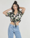 Camicetta  Roxy  SALTY SWEET PRINTED  Nero -  Camicette Donna - 2