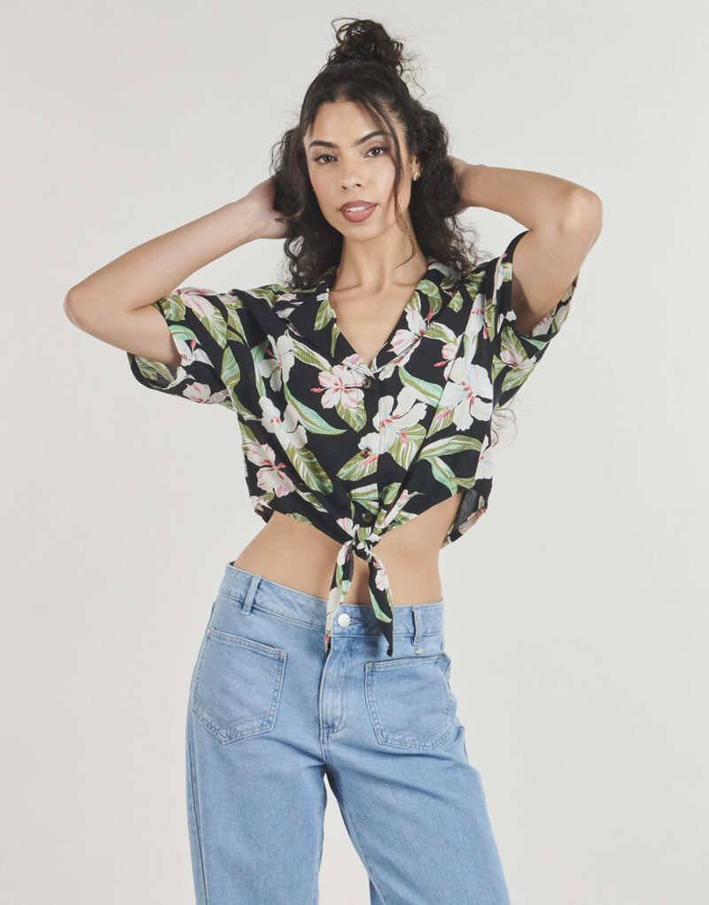 Camicetta  Roxy  SALTY SWEET PRINTED  Nero -  Camicette Donna - 2