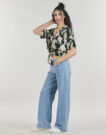 Camicetta  Roxy  SALTY SWEET PRINTED  Nero -  Camicette Donna - 3