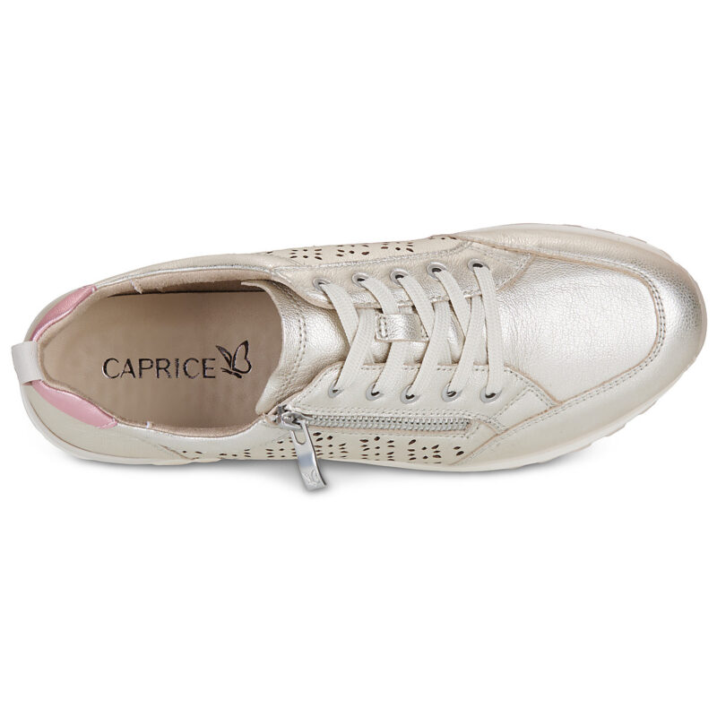Caprice KAIA Gold Low-Top Sneakers Damen - Gr&ouml;&szlig;e 6