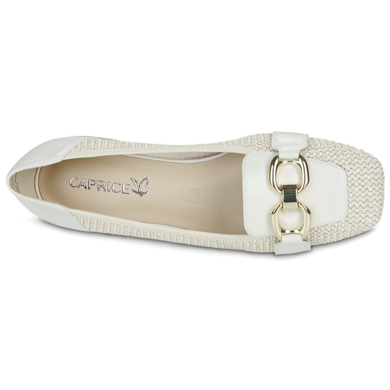 Caprice VANNY Beige Women's Ballet Flats - 6
