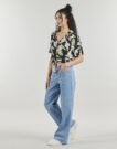Flare Jeans Vila VILORIE RIO RW WIDE POCKET Blue Flare Jeans Women - 3