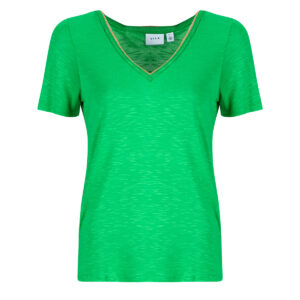 T-shirt  Vila  VINOEL  Verde -  T-shirt maniche corte Donna