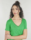 Vila VINOEL Green T-shirt Short sleeve women's t-shirt - 5