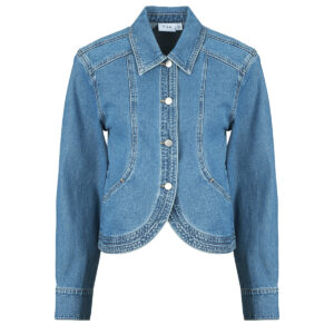 Giacca in jeans  Vila  VINADINE LS DENIM JACKET/C36  Blu -   Giacche in jeans Donna