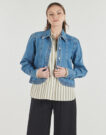 Giacca in jeans Vila VINADINE LS DENIM JACKET/C36 Blu Giacche in jeans Donna - 2