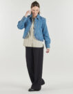 Giacca in jeans Vila VINADINE LS DENIM JACKET/C36 Blu Giacche in jeans Donna - 3