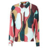 Camicia  Vila  VILULU KAI L/S SHIRT  Multicolore -  Camicie Donna