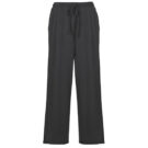 Pantaloni morbidi / Pantaloni alla zuava Vila VIMODALA HW 7/8 WIDE Nero Pantaloni morbidi / Pantaloni alla zuava Donna - 1