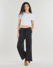 Pantaloni morbidi / Pantaloni alla zuava Vila VIMODALA HW 7/8 WIDE Nero Pantaloni morbidi / Pantaloni alla zuava Donna - 2