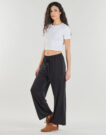 Pantaloni morbidi / Pantaloni alla zuava Vila VIMODALA HW 7/8 WIDE Nero Pantaloni morbidi / Pantaloni alla zuava Donna - 3