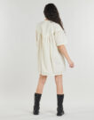 Vestido corto Vila VIADM 2/4 SHORT DRESS/C36 Beige Vestidos cortos Mujer - 4