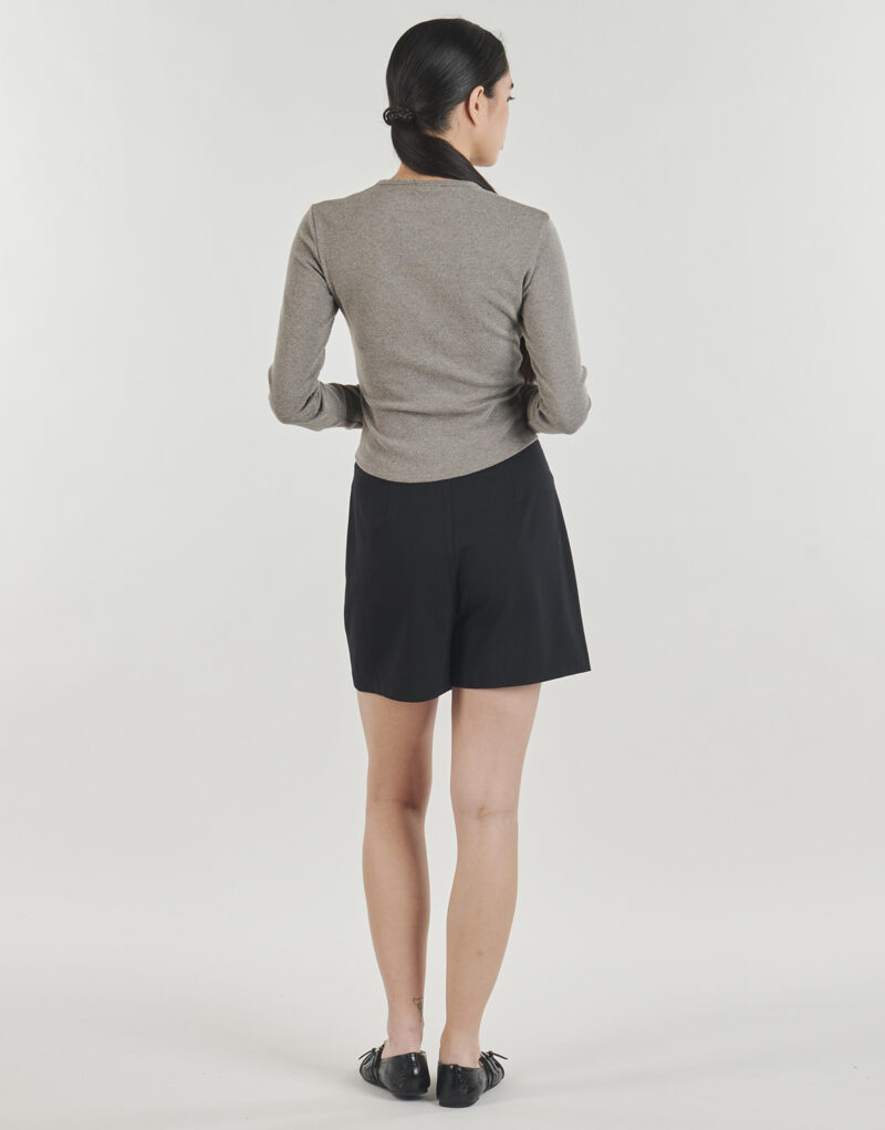Shorts Vero Moda VMMELINA HW SHORT SKORT SOLID Nero Shorts Donna - 4