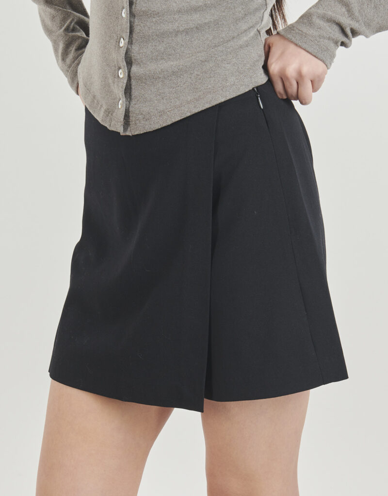 Shorts Vero Moda VMMELINA HW SHORT SKORT SOLID Nero Shorts Donna - 5