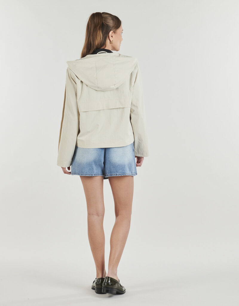 Parka Vero Moda VMMICHELA SHORT PARKA Beige Parka Donna - 4