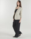 Giacca Vero Moda VMJESMILO 3/4 LOOSE BLAZER Beige Giacche Donna - 3