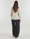 Giacca Vero Moda VMJESMILO 3/4 LOOSE BLAZER Beige Giacche Donna - 4