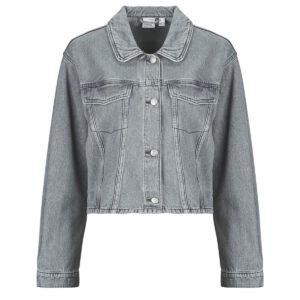 Giacca in jeans  Vero Moda  VMAYA LS DENIM  Grigio -   Giacche in jeans Donna