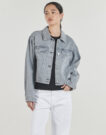 Chaqueta vaquera Vero Moda VMAYA LS DENIM Gris Chaquetas vaqueras Mujer - 2