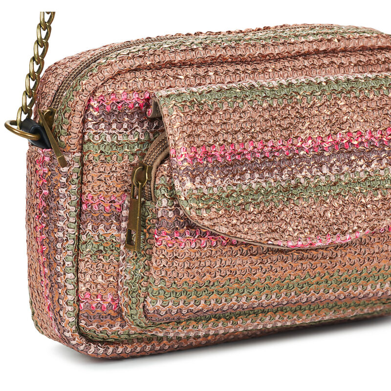 Pieces PCBROOKE CROSS BODY Multicolore Borsa a tracolla Donna - 4