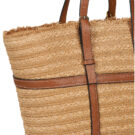 Pieces PCKIRSTINE SHOPPER Beige Borse Shopping Donna - 4