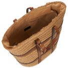 Pieces PCKIRSTINE SHOPPER Beige Borse Shopping Donna - 5