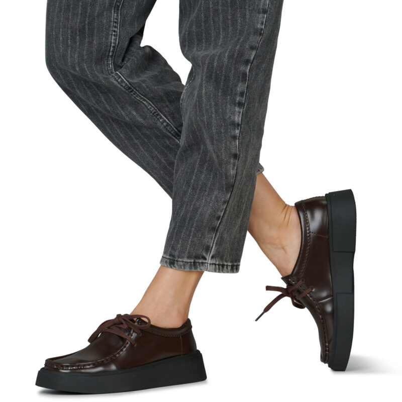 Clarks Torview W Marrone Derby Donna - 8