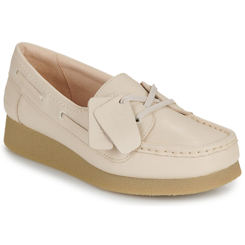 Clarks WallabeeEVOSea Beige Scarpe da barca Donna - 1