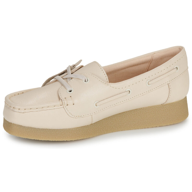 Clarks WallabeeEVOSea Beige Scarpe da barca Donna - 4