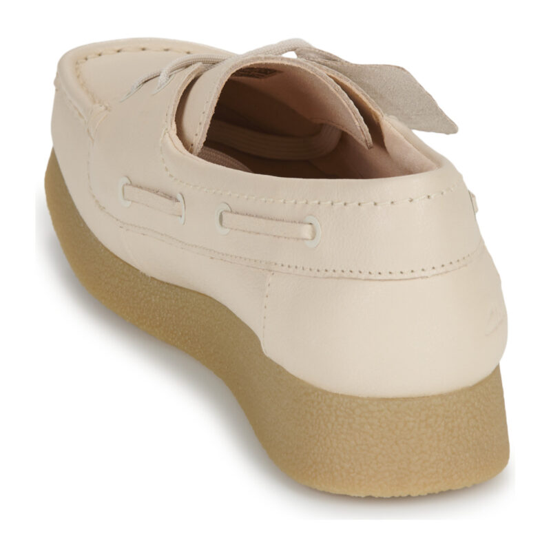 Clarks WallabeeEVOSea Beige Scarpe da barca Donna - 5