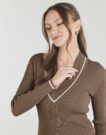Maglione  Armani Exchange  XW002242  Marrone -  Maglioni Donna - 5