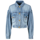Chaqueta de mezclilla Armani Exchange XW002260 Blu Chaquetas in jeans Mujer - 1