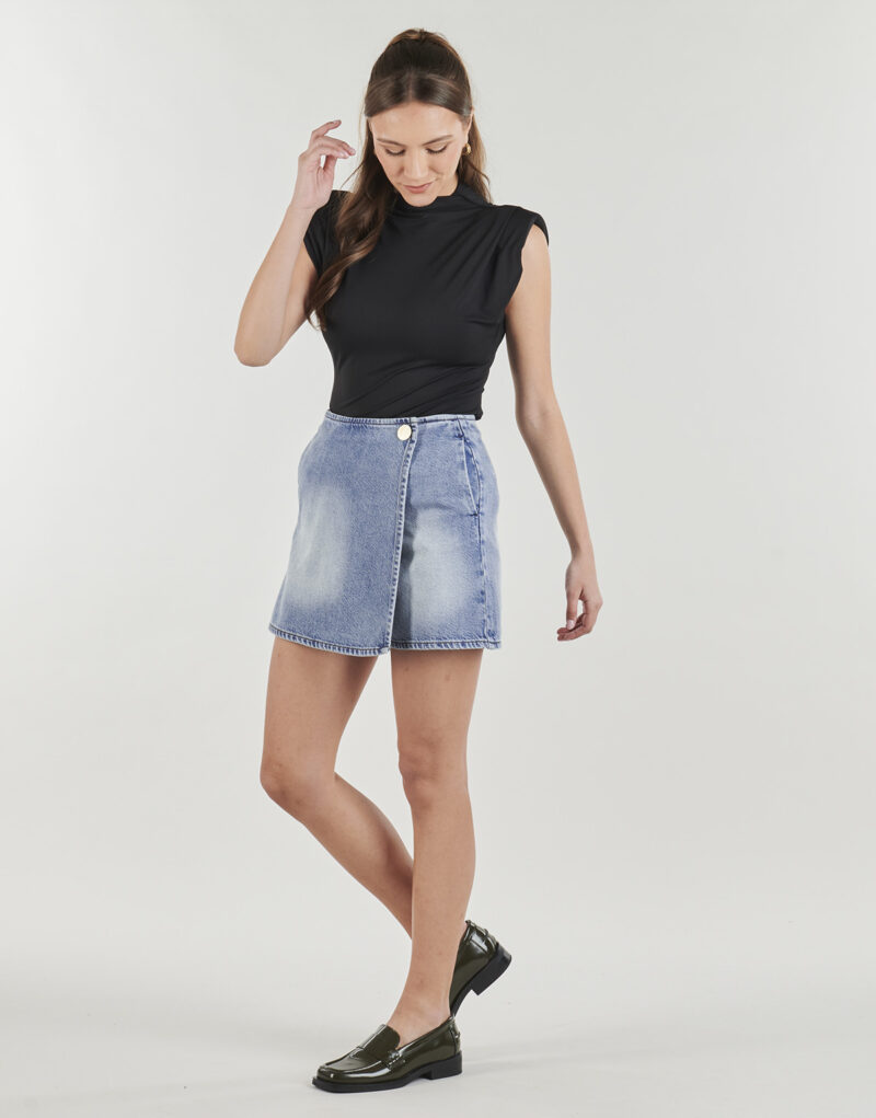 Shorts Armani Exchange XW002265 Blu Shorts Donna - 3