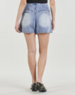 Shorts Armani Exchange XW002265 Blu Shorts Donna - 4