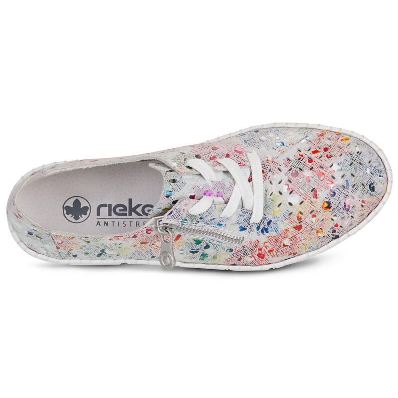 Rieker M2306-90 Multicolore Low Top Sneakers Women - 6
