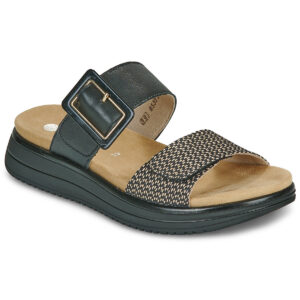 Remonte  D1J61-03  Nero -  Ciabatta Donna