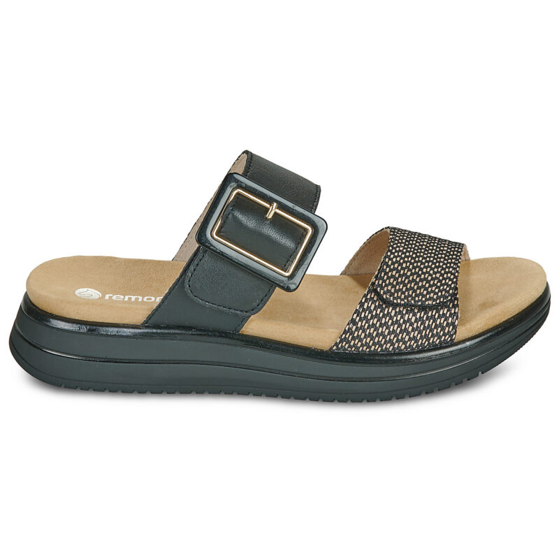 Remonte D1J61-03 Nero Ciabatta Donna - 2
