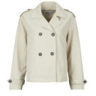 Trench Only ONLHANNAH SHORT TRENCHCOAT Beige Trench Donna - 1