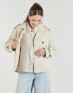 Trench Only ONLHANNAH SHORT TRENCHCOAT Beige Trench Donna - 2