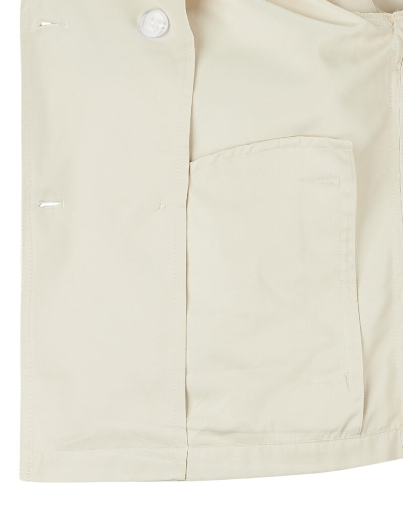 Trench Only ONLHANNAH SHORT TRENCHCOAT Beige Trench Donna - 6