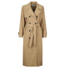 Trench Only ONLDISA LIFE LONG TRENCHCOAT Beige Trench Femme - 1