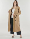 Trench Only ONLDISA LIFE LONG TRENCHCOAT Beige Trench Femme - 2