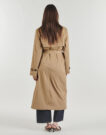 Trench Only ONLDISA LIFE LONG TRENCHCOAT Beige Trench Femme - 4