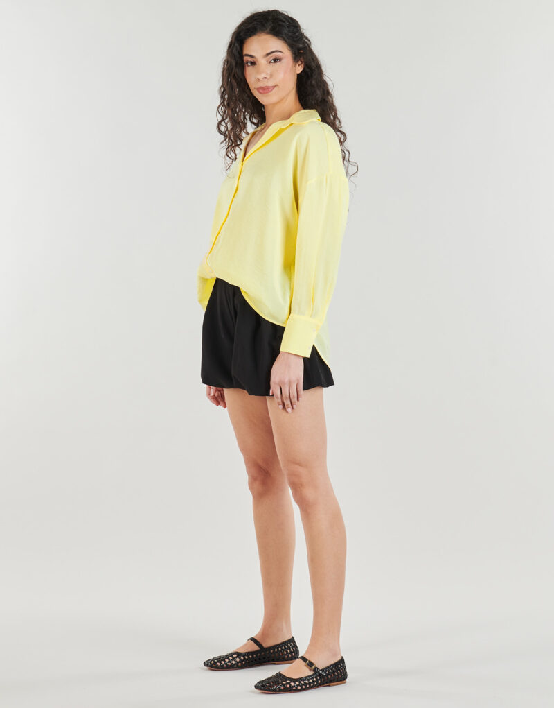 Camicia Only ONLZAZIMA L/S LOOSE Giallo Camicie Donna - 3