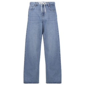 Jeans Flare  Only  ONLBLISS MW WIDE STRING  Blu -  Jeans Flare Donna