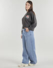 Jeans Flare Only ONLBLISS MW WIDE STRING Blu Jeans Flare Donna - 3