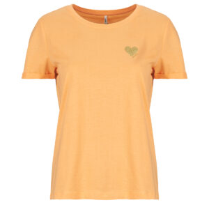 T-shirt Only ONLKITA LIFE Arancio T-shirt maniche corte Donna
